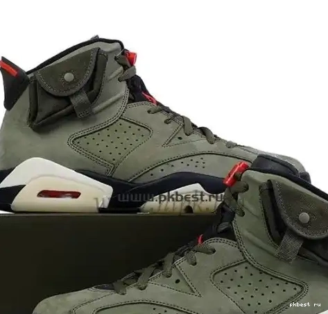 GOD Black READY 6 RETAIL Retro Jordan TO Red MATERIALS PK SHIP 0506